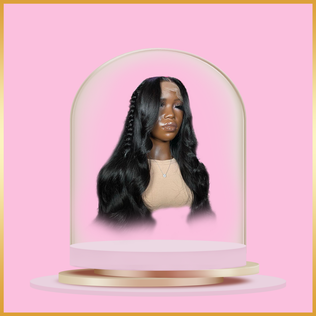 Raw Brazilian Body Wave Frontal Wig