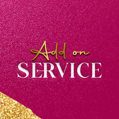 (Add on service)semi permanent color Black