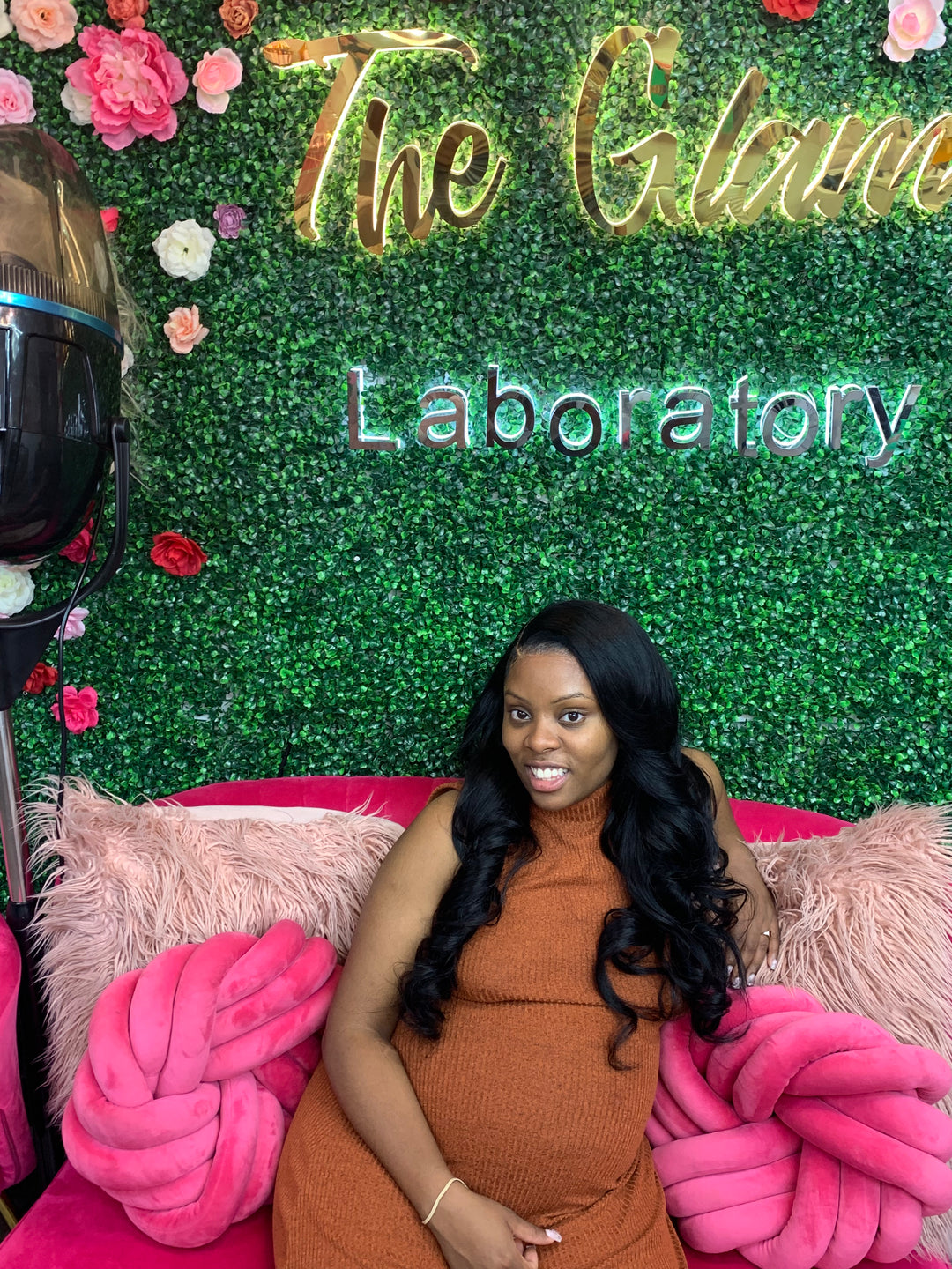 Frontal sew in
