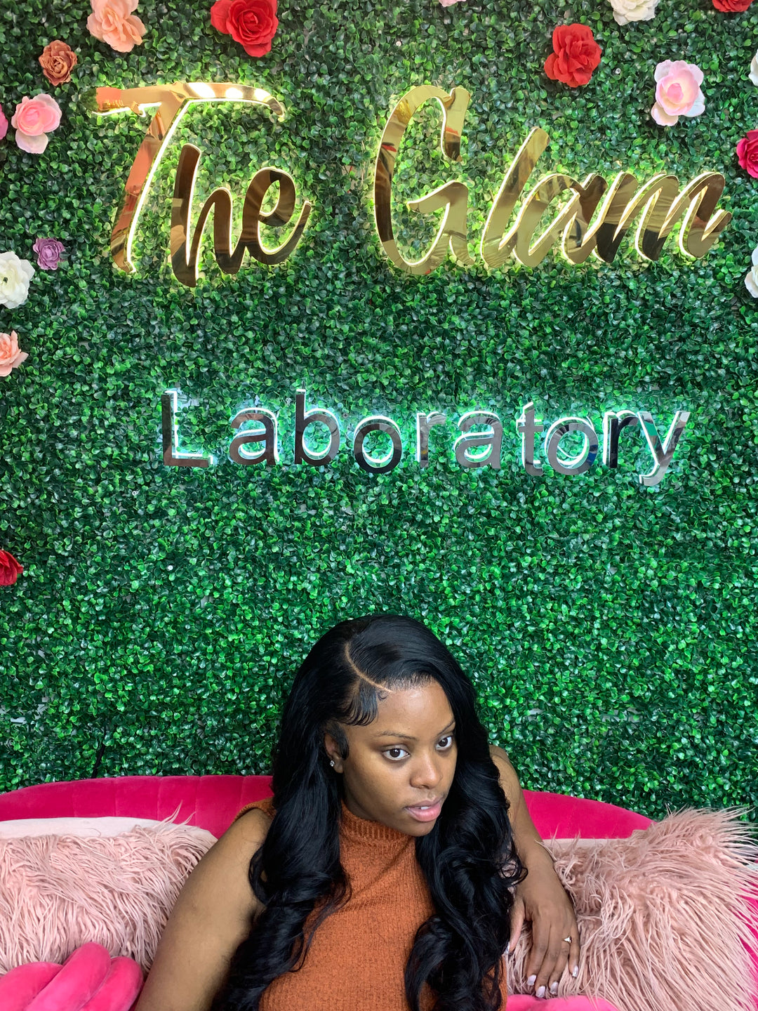 Frontal sew in
